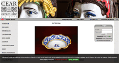 Desktop Screenshot of ceramichecear.it